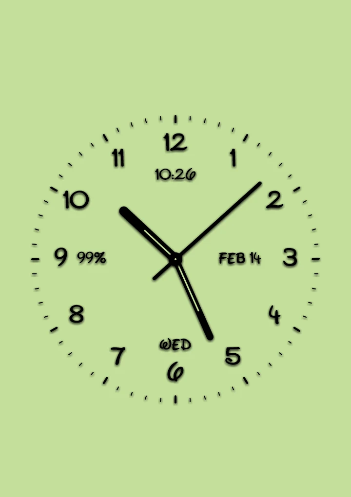 Clock Live Wallpaper screenshot