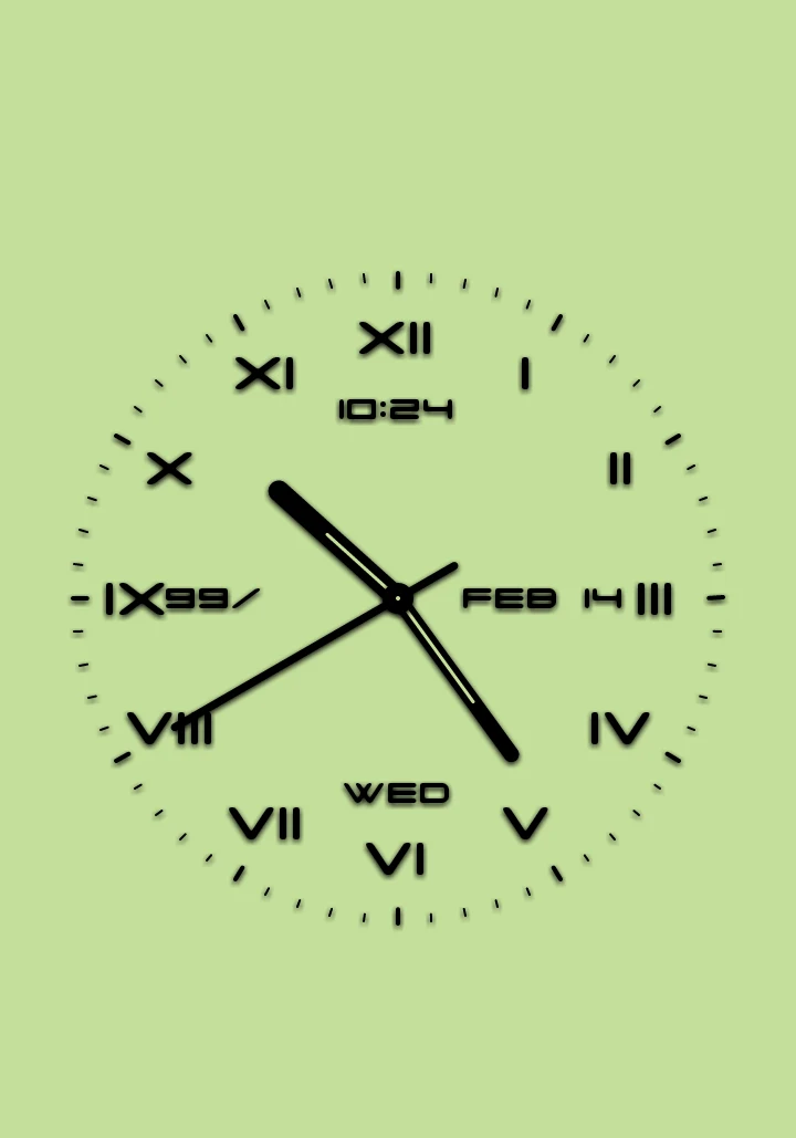 Clock Live Wallpaper screenshot