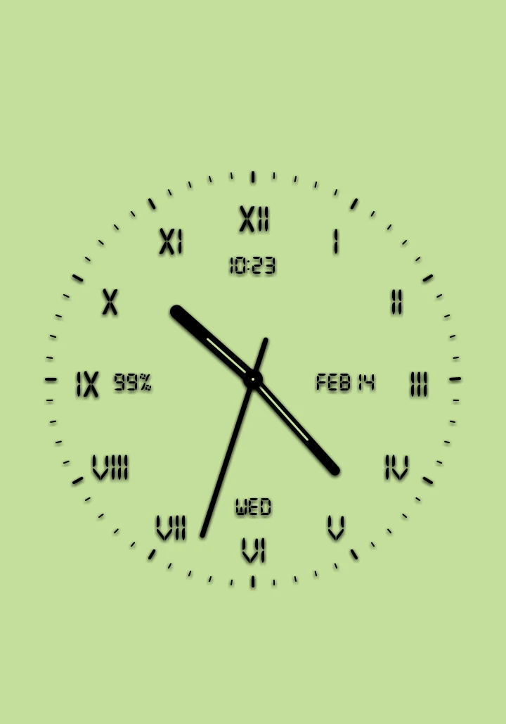 Clock Live Wallpaper screenshot